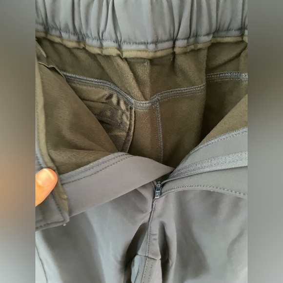 Hiauspor Men's Fleece Lined Hiking Pants Waterproof  Hunting Pants Navy new - Picture 12 of 14